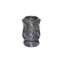 TF04 - VASE TOURNÉ EN GRANIT - Sansone Collection