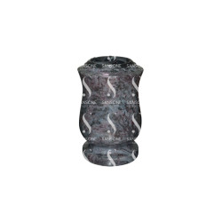 TF04 - GRANITE TURNED VASE - Sansone Collection