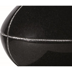BR01 - GRANITE RUGBY BALL WITH BASE - Sansone Collection
