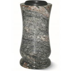 Vase tourné T54 en granit