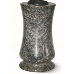 Vase tourné T55 en granit