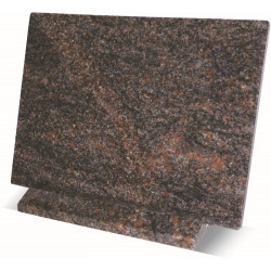 Plaque rectangle PLR en granit