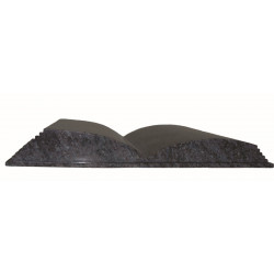 PG09 - GRANITE OPEN BOOK PREMIUM PLAQUE -  Sansone Collection