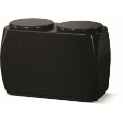 U20D -GRANITE ROUNDED DOUBLE URN