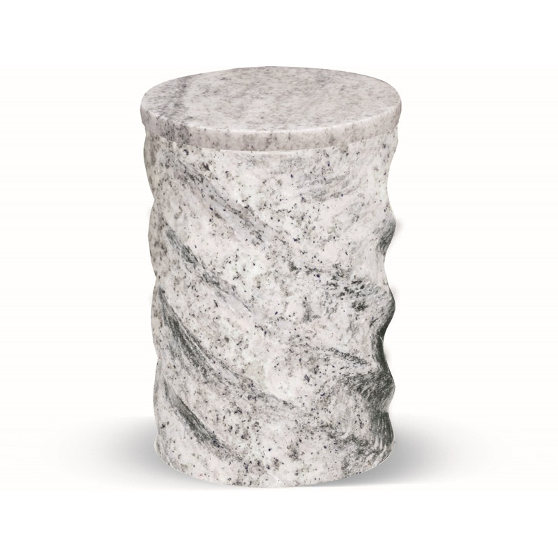 U39 - SPIRALE : URNE TOURNEE EN GRANIT - Sansone Collection U39 - SPIRALE : URNE TOURNEE EN GRANIT - Sansone Collection