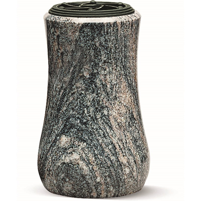 T42 - GEDREHTE VASE AUS GRANIT - Sansone Collection