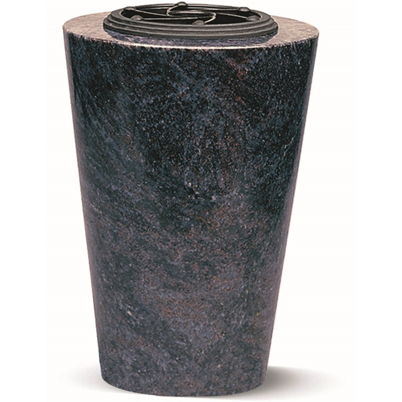 T49 - VASE TOURNÉ EN GRANIT - Sansone Collection