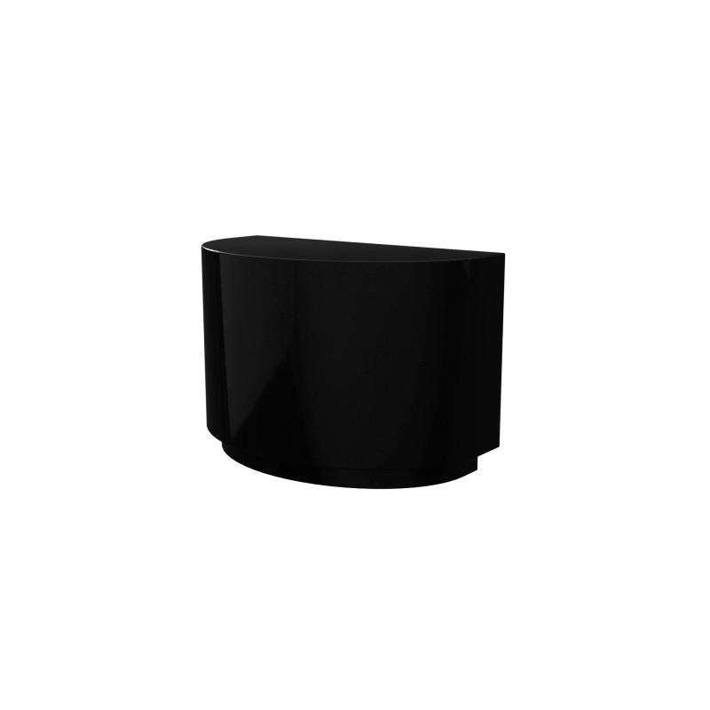 U56D - Urne double en granit - Demi Lune