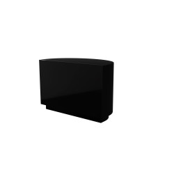 U56D - Urne double en granit - Demi Lune