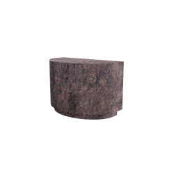 U56D - Urne double en granit - Demi Lune
