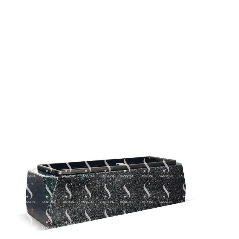 JM01 - MASSIVE PLANTER WITH SINGLE BEVEL - Sansone Collection