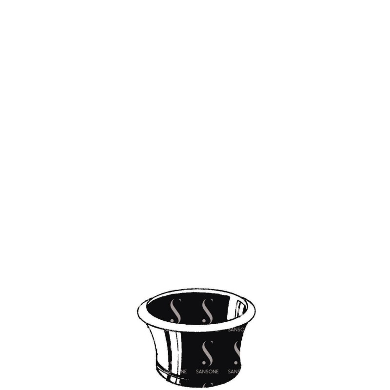BVT- BAC PLASTIQUE POUR VASQUE OU CACHE POT - Sansone Collection