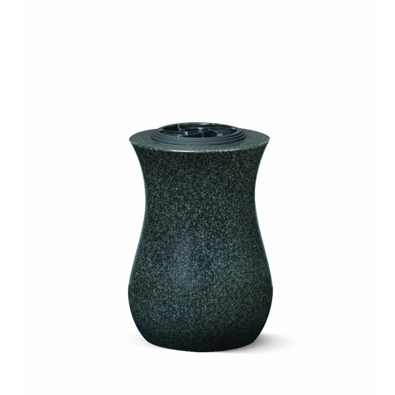 T51 - GRANITE TURNED VASE - Sansone Collection